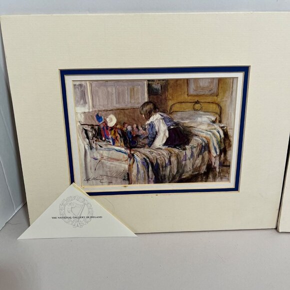 Walter Osborne Art Prints In Triple Bevelled Hand-Cut Mounts - Picture 2 of 7